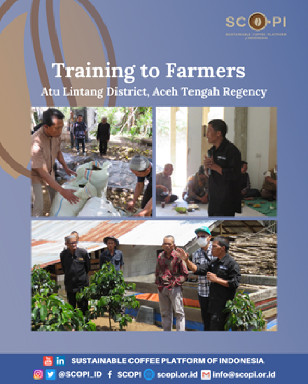 Training of farmers Atu Lintang